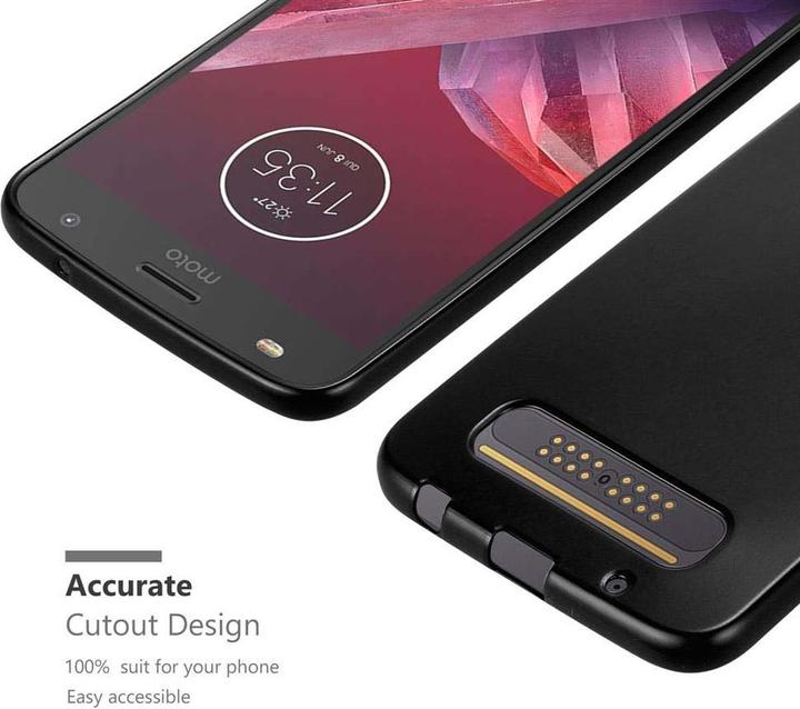 Productafbeelding Cadorabo TPU matte metalen hoes (Motorola Moto Z2 Force, Motorola Moto Z2 Play)
