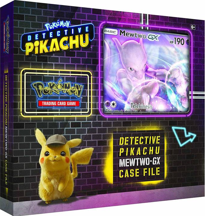 Image du produit Pokémon Detective Pikachu Mewtwo-GX Case File Collection Box - EN (Anglais, Coffret & Collection)