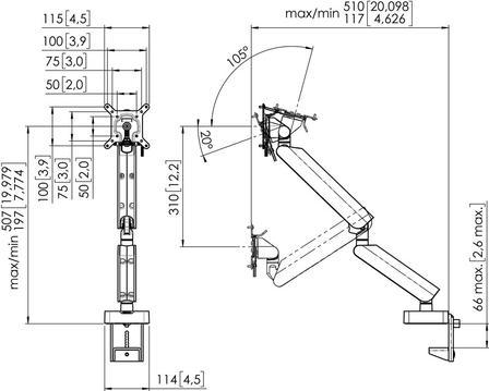 Produktbild Vogels Pro Motion 4138 (Tisch, 43")