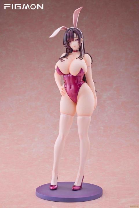Actual product image Figmon Original Character PVC Statue 1/4 Bunny Girl Anna 45 cm