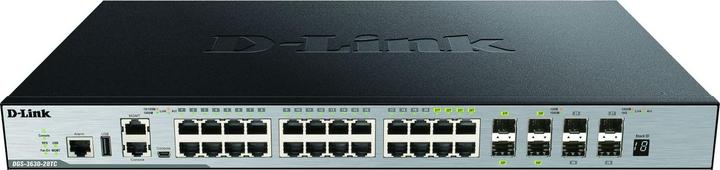 Actual product image D-Link 28-PORT LAYER 3 GB STACK SWITC (20 Ports)