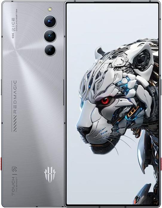 Produktbild ZTE Nubia Red Magic 8S Pro 5 (256 GB, Platinum, 6.80", Dual SIM, 50 Mpx, 5G)