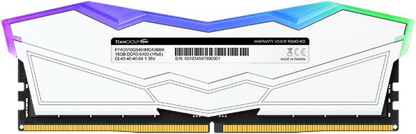 Image du produit Team Group DELTA RGB DDR5 Module mémoire GB ECC (2 x 16GB, 6000 MHz, RAM DDR5, DIMM)