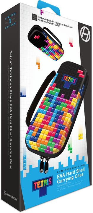 Actual product image Hyperkin Tetris Eva Hard Shell Carrying Case - Tetrimino Stack (Switch, Switch Lite, Switch OLED)