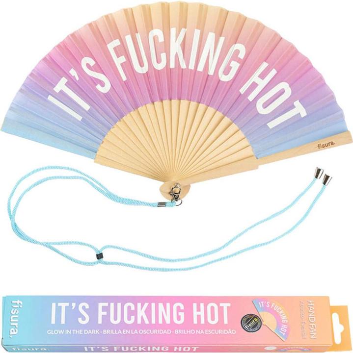 Fisura Handfächer IT'S FUCKING HOT