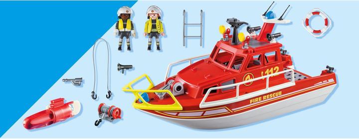 Image du produit Playmobil Bateau-pompe (71598, Playmobil City Action)