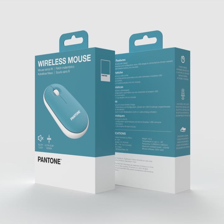 Actual product image Pantone Mouse with Dongle (Wireless)