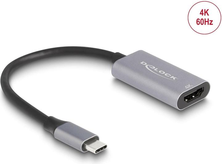 Actual product image Delock Adapter USB Type-C plug to HDMI socket (DP Alt Mod (USB-C, 16 cm)