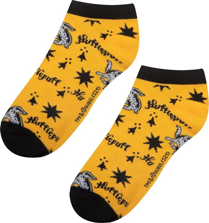 Actual product image Cinereplicas Harry Potter: Hufflepuff (3 pairs) (pack of 3, 40)