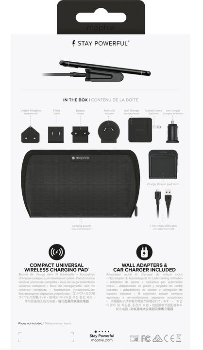 Produktbild mophie Charge Stream Global (10 W)