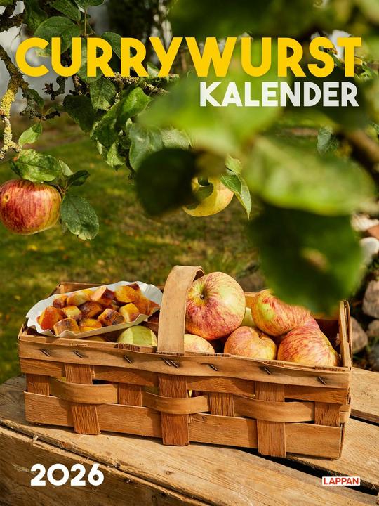 Image du produit Der Currywurst-Kalender 2026 (30 x 40 cm, Couverture rigide, Allemand)