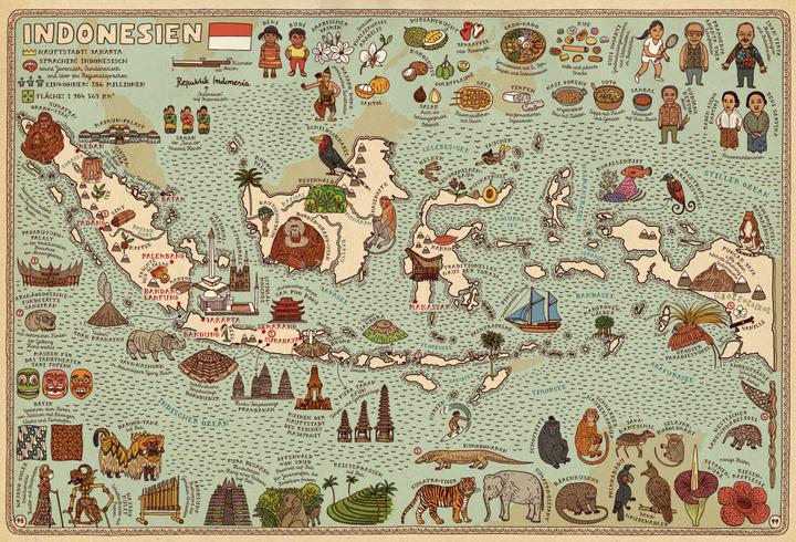 Produktbild Alle Welt. Das Landkartenbuch