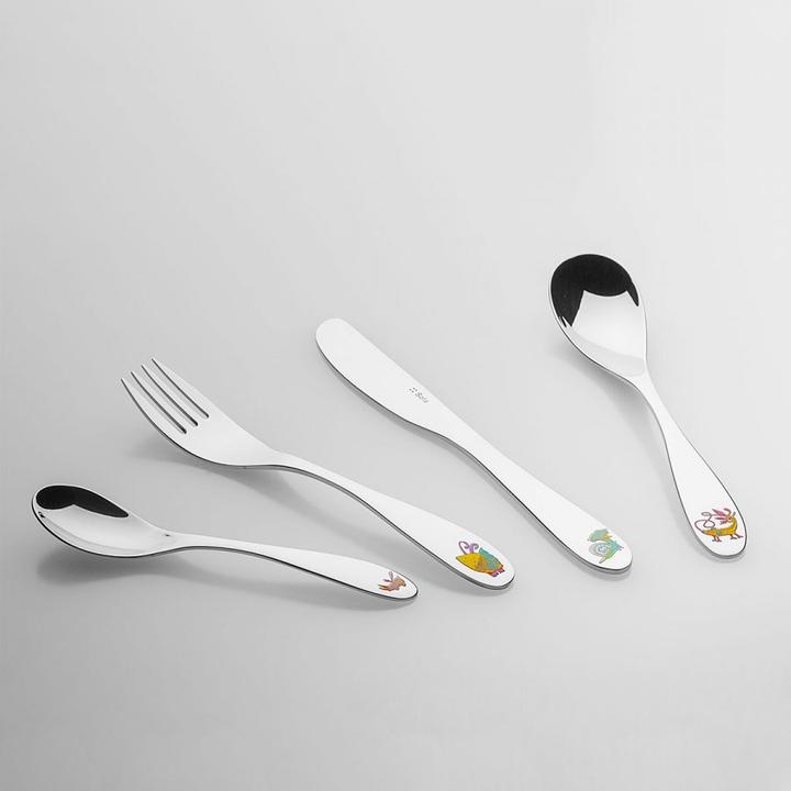 Produktbild Sola Kinderbesteckset Kids World 2, 4-tlg