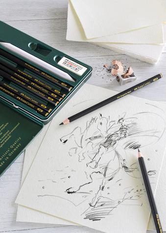 Immagine prodotto Faber-Castell Set di matite in grafite (2 mm, B, HB, 11 x)