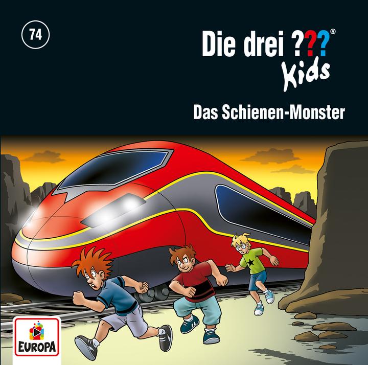 Actual product image The three THREE QUESTION MARK kids 74 - The Rail Monster (German)