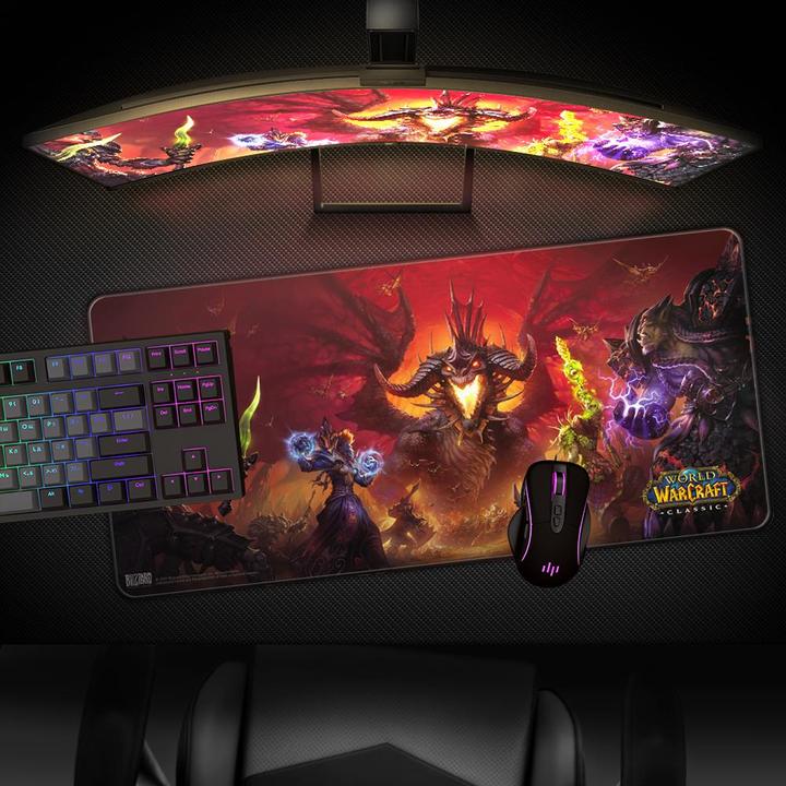Actual product image Blizzard World of WarCraft XL Mouse Pad