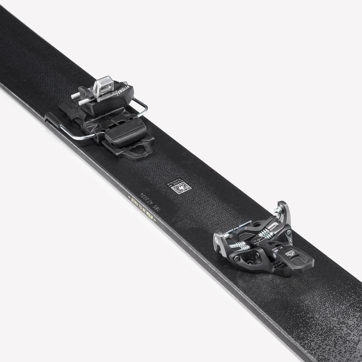 Actual product image Wedze Touring skis with bindings and climbing skins - Wilder 102 (185 cm, With binding)