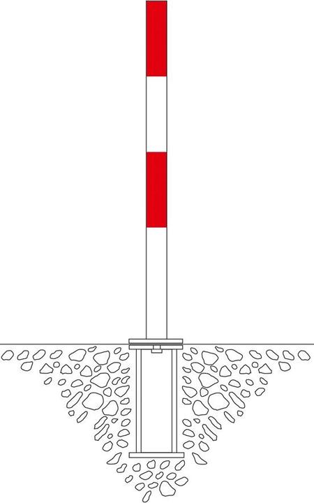 Actual product image kaiserkraft Steel bollards