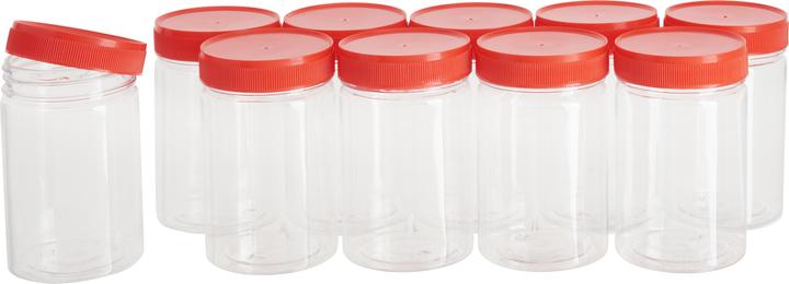 Produktbild VBS XXL Kunststoffboxen mit Schraubdeckel, 200 ml, 10 Stück (0.20 l)