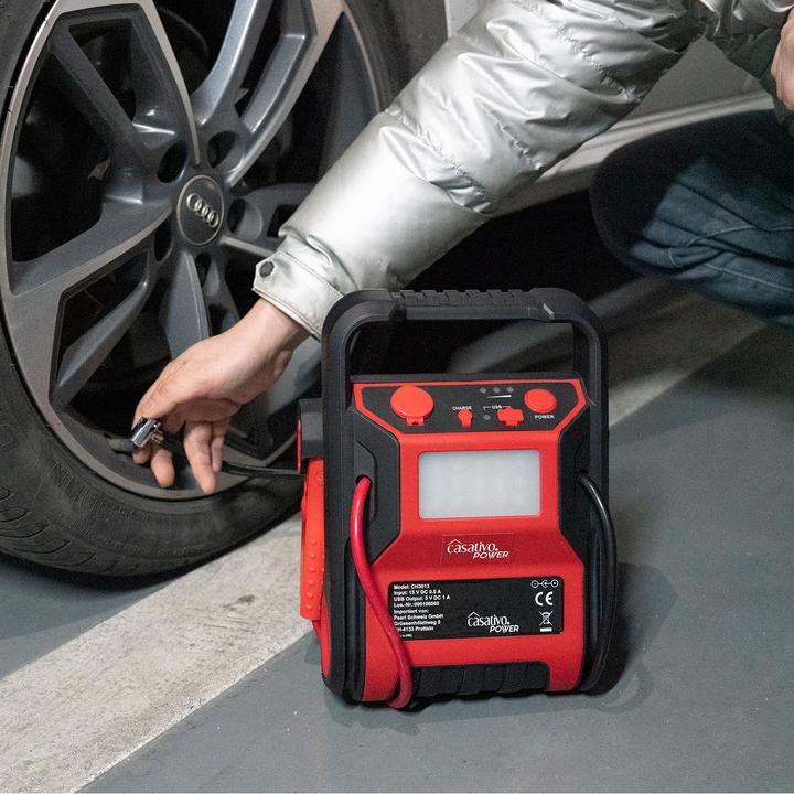 Produktbild Casativo 5in1 Starthilfe-Powerbank und Luftkompressor (9 mAh)