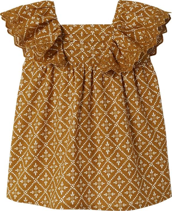 Produktbild Vertbaudet Mädchen Baby Volantkleid (68)
