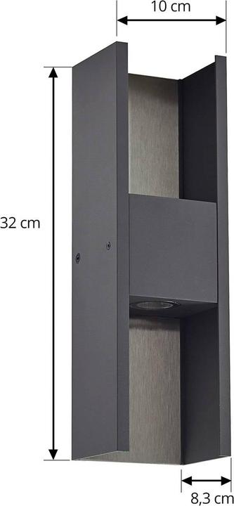 Actual product image Lucande Lavrin (3000 lm, IP54)