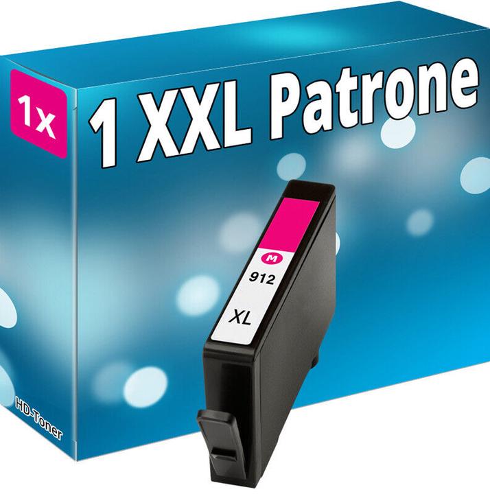 Produktbild Druckfuxx TINTE PATRONEN für HP 912 XL OfficeJet 8012 8014 8015 Pro 8022 8023 80