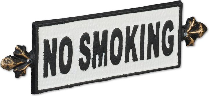 Actual product image Relaxdays No smoking sign (27 x 1 x 8 cm)