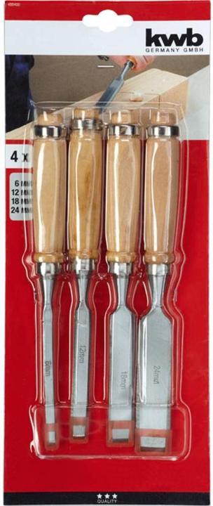 Image du produit kwb Jeu de ciseaux à bois, 4 pièces 455400