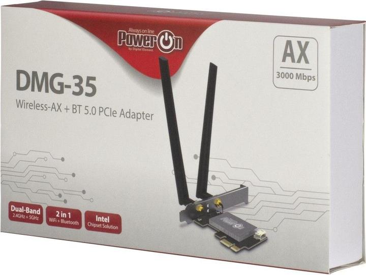 Actual product image Intertech DMG-35 (Mini PCI Express)