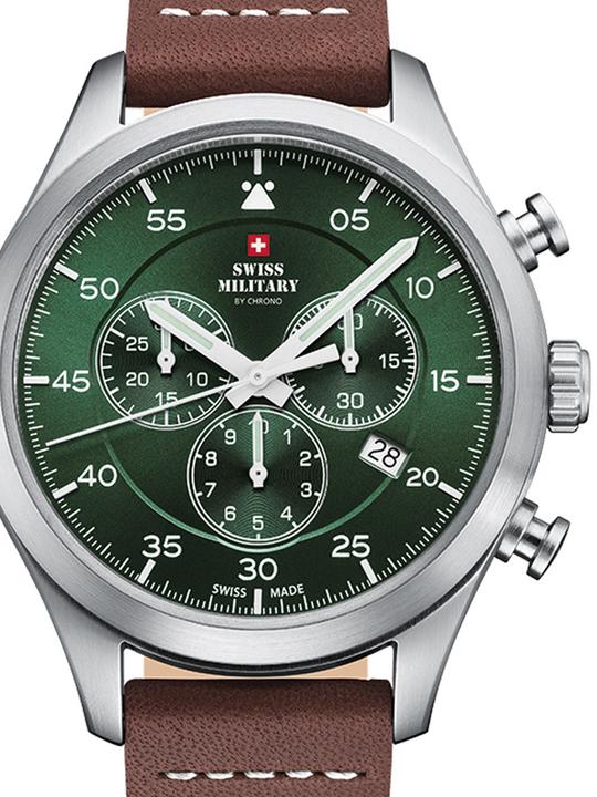 Actual product image Swiss Military Quartz Chronograph (Analogue wristwatch, 43 mm)