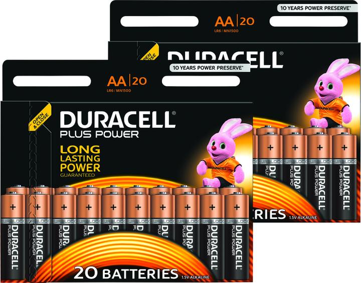 Actual product image Duracell Plus (40 pcs., AA)