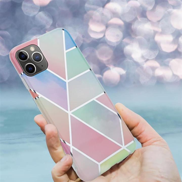 Actual product image Cadorabo IMD TPU Colorful Marble Cover (Apple iPhone 11 Pro Max)
