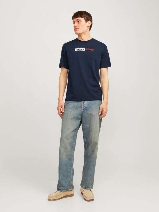 Image du produit Jack & Jones Logo col rond T-shirt T-shirt (S)