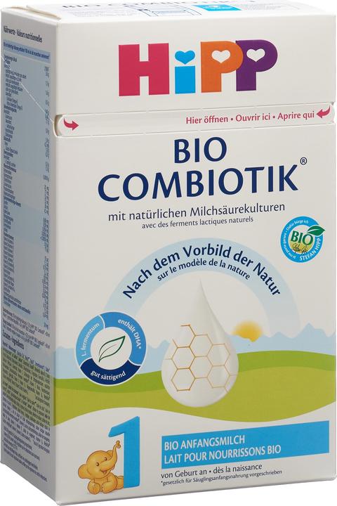 Hipp 1 bio combiotik pdr (600 g, dès la naissance)