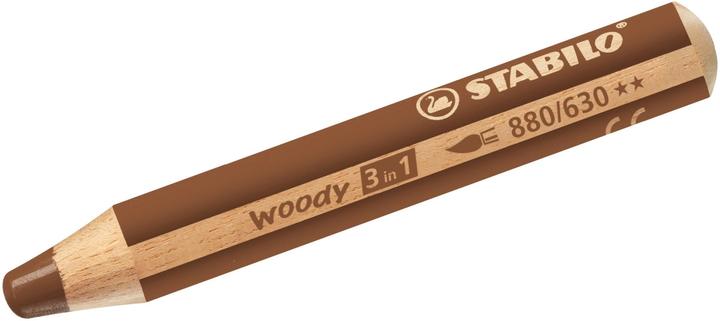 Immagine prodotto STABILO matita colorata woody 3 in 1 (Marrone, 1 x)