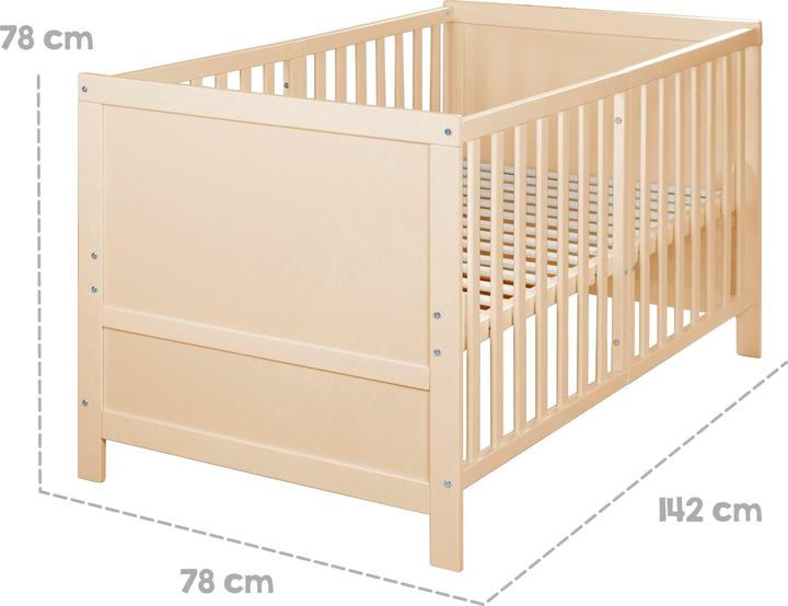 Produktbild Roba Kombi-Kinderbett 70x140 cm (70 x 140 cm)