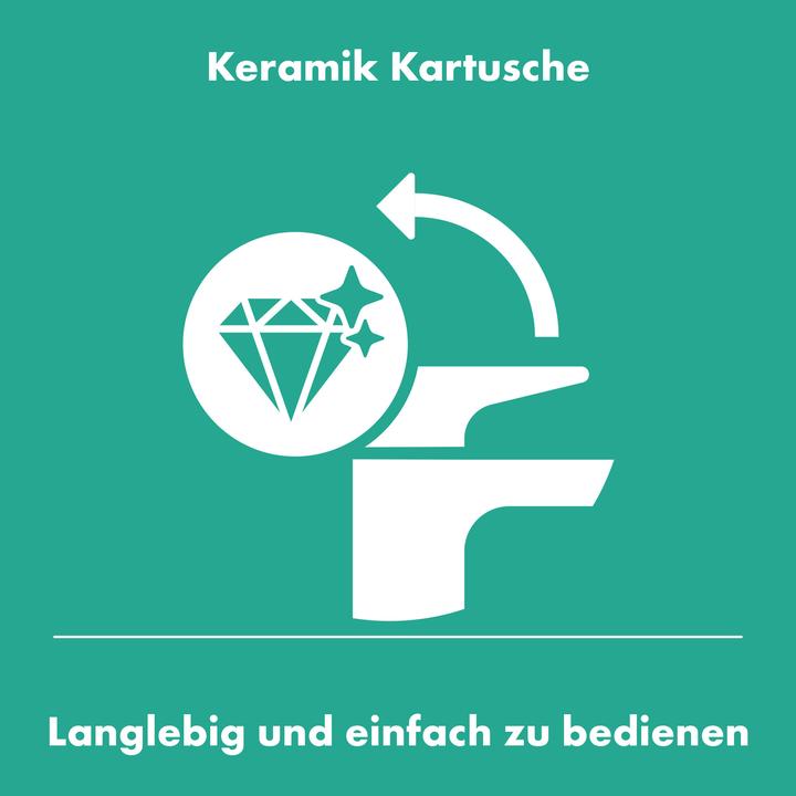 Energy Label hansgrohe Tecturis S 3-hole basin mixer 150, 139 mm projection, 73330