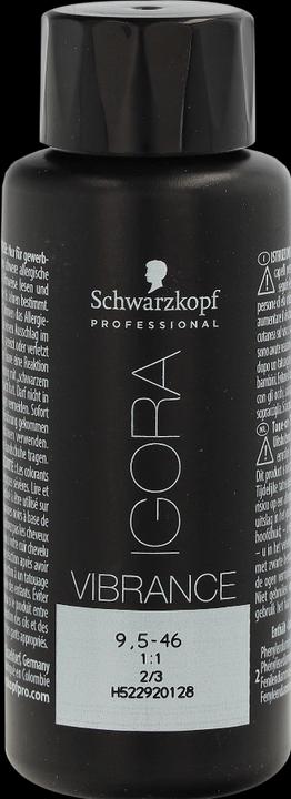 Produktbild Schwarzkopf Professional IGORA Vibrance Haartönung NEU (9,5-46 Beige Schoko Toner)