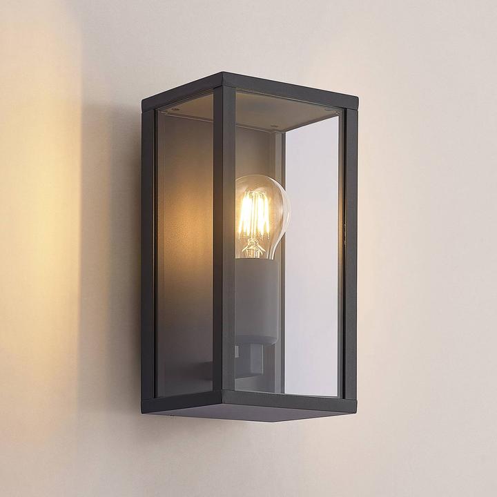 Image du produit Lindby Applique murale d'extérieur Peldar, simple flamme (E27, IP44)