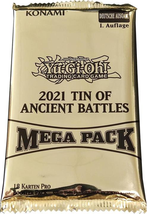 Image du produit Yu-Gi-Oh 2021 Tin of Ancient Battles Booster Pack (Anglais, Pack de boosters)
