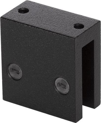 Image du produit Nova Luce GLIM Support mural noir 3x1,5x3cm 787017