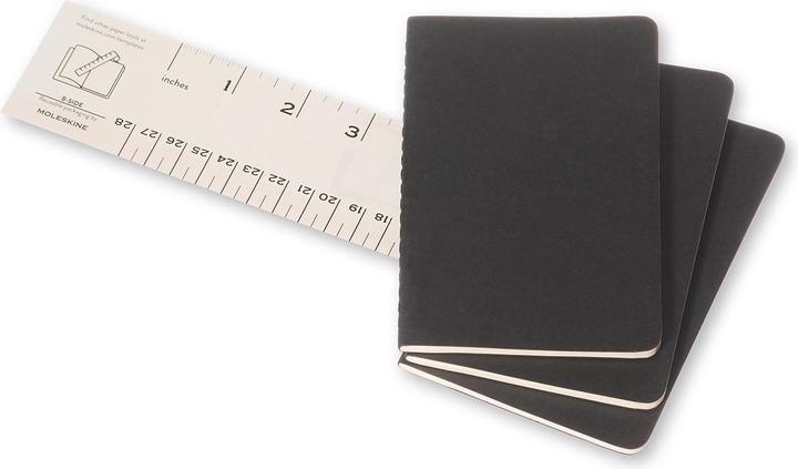 Immagine prodotto Moleskine Set tascabile Cahier di 3 (A6, Nessuna, Copertina morbida)