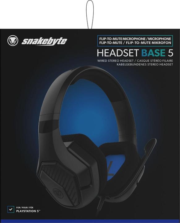 Actual product image Snakebyte Headset Base 5 (Cable)