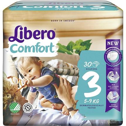 Actual product image Libero Comfort (Size 3, Pack, 30 Piece)