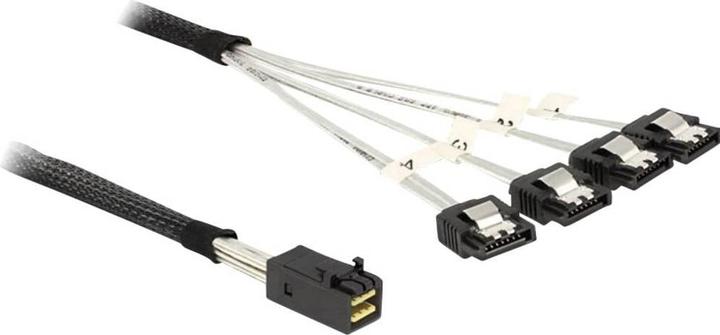 Immagine prodotto Delock Cavo Dellock SAS: SFF-8643- 4xSATA, 0.5m