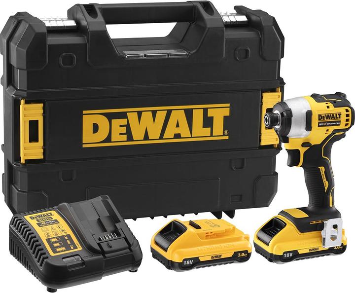 Image du produit DeWalt DCF809L2T, Clé à chocs sans fil 1/4 pouce 18V (Fonctionnement sur batterie)