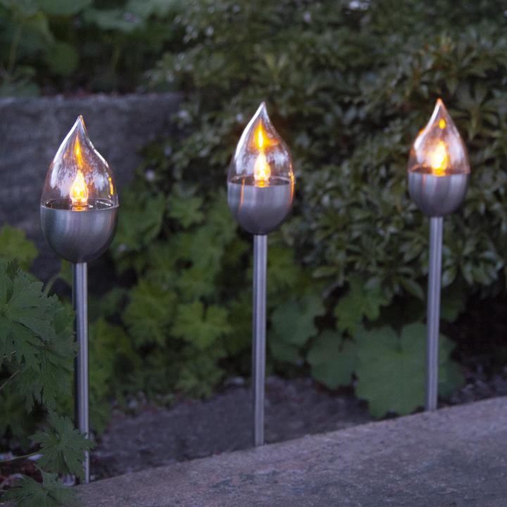 Image du produit Star Trading Lampe de chemin Solar Olympus, 3 pièces (IP44)