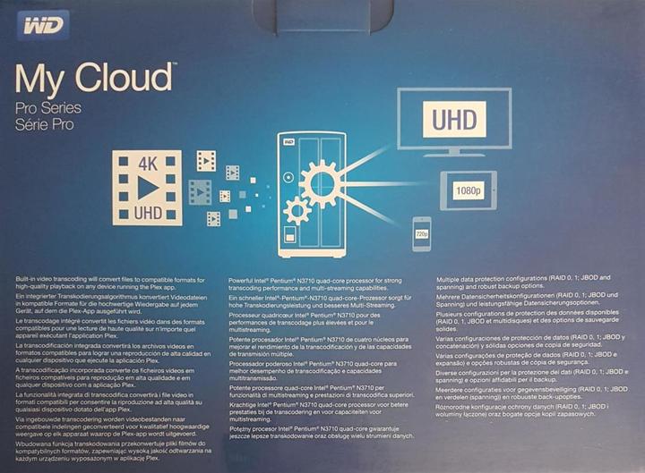 Produktbild WD My Cloud Pro PR2100 (2 x 8 TB, WD Red)