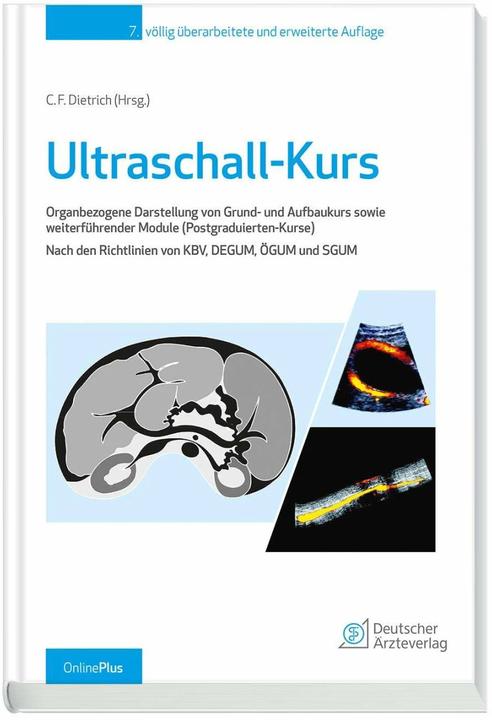 Produktbild Ultraschall-Kurs (Deutsch, Christoph F. Dietrich, 2020)